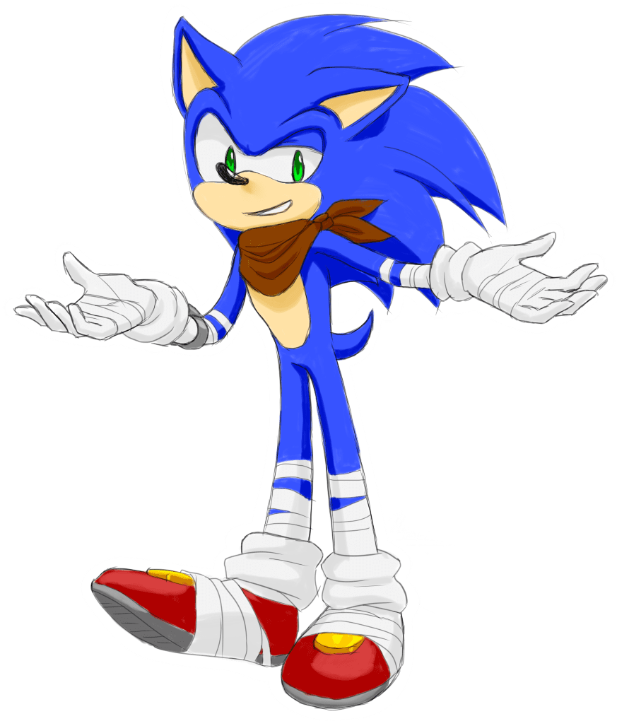 Sonic and everyone stares by myly deviantart clipart clip art