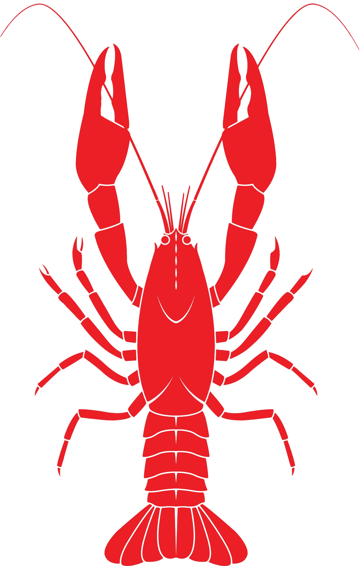 Hd lobster for taiapure vector crawfish clipart image