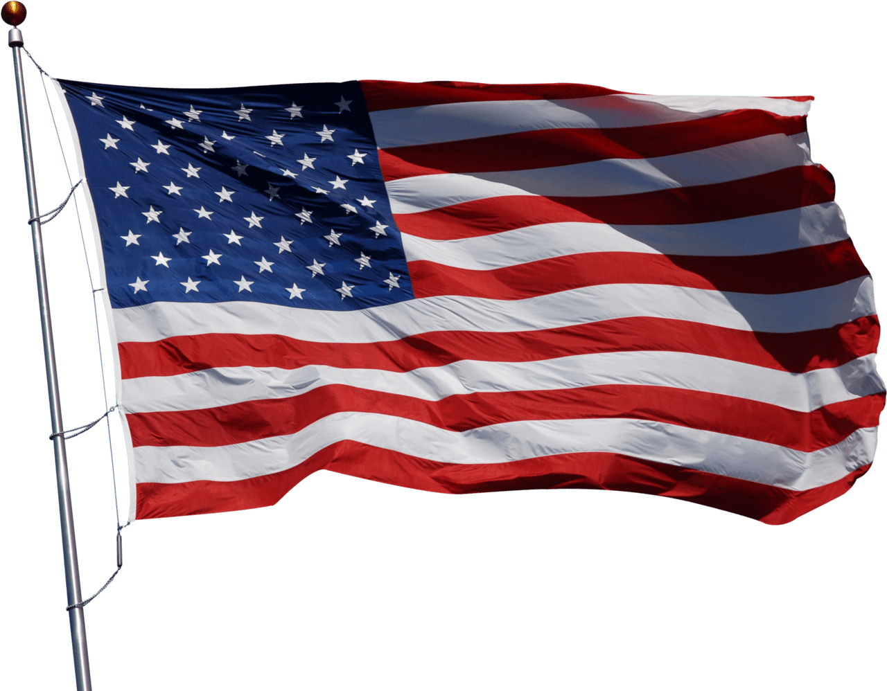 United states flag nations world flagpoles etc clipart transparent