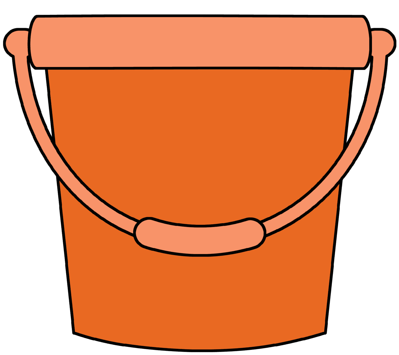 Bucket pin page clipart clip art 2