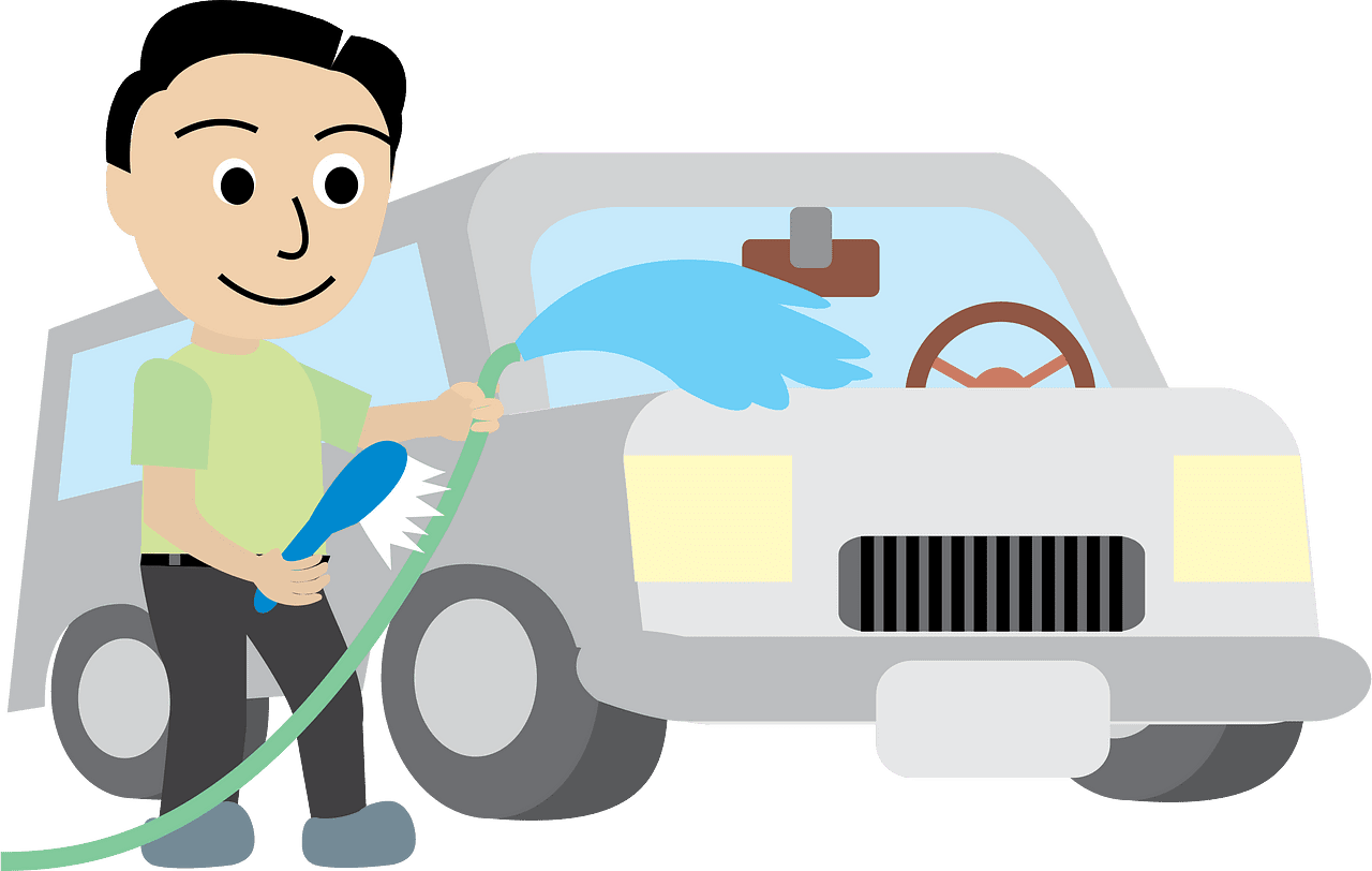 Car wash pressure washer clipart images