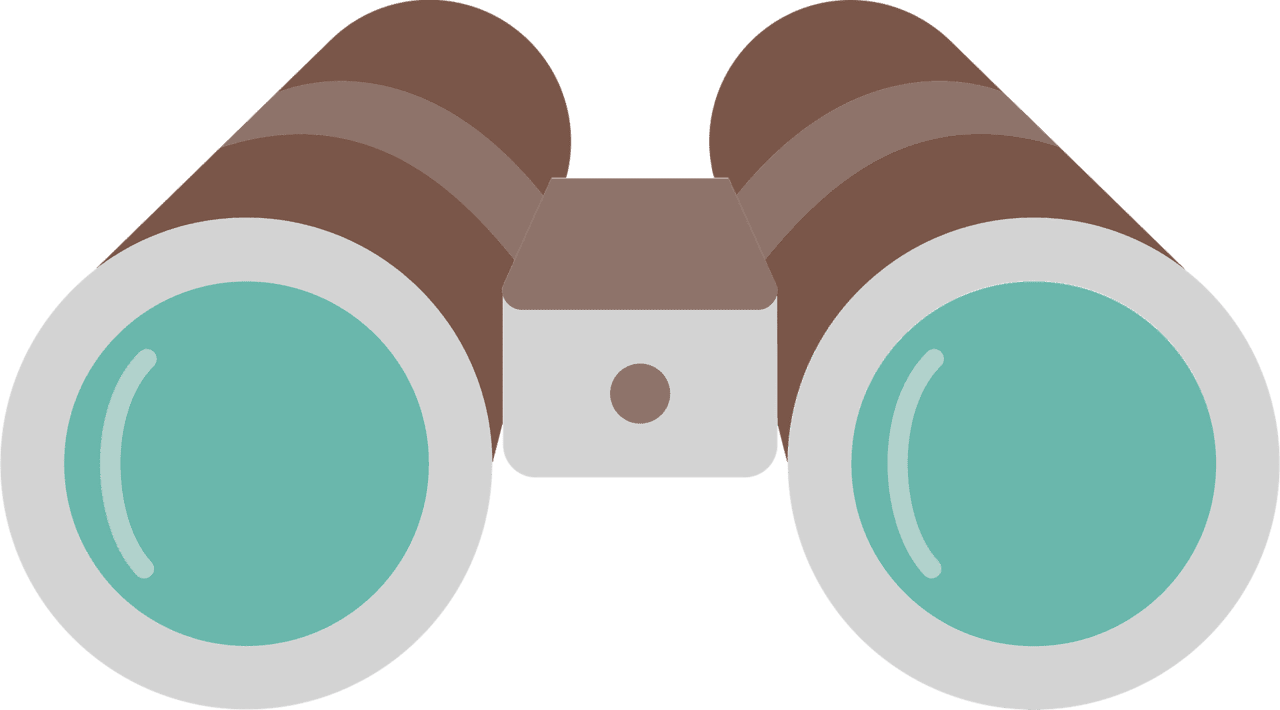 Binoculars vector clipart images 3