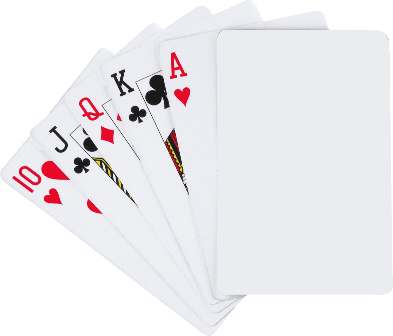 Deck of cards playing image size clipart