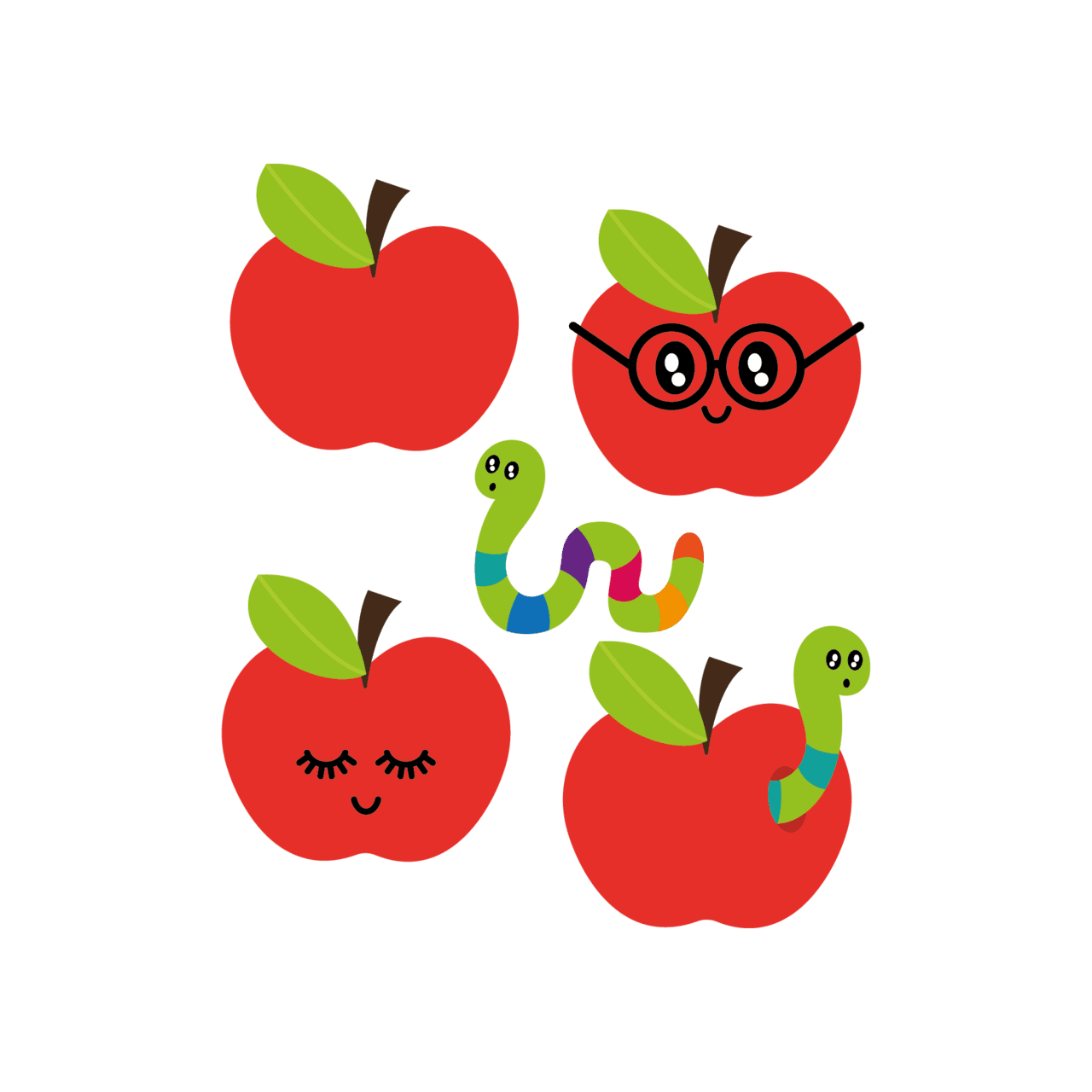 Apples pin page clipart photo 5