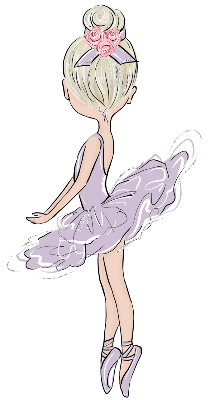 Pretty ballerina clipart photo