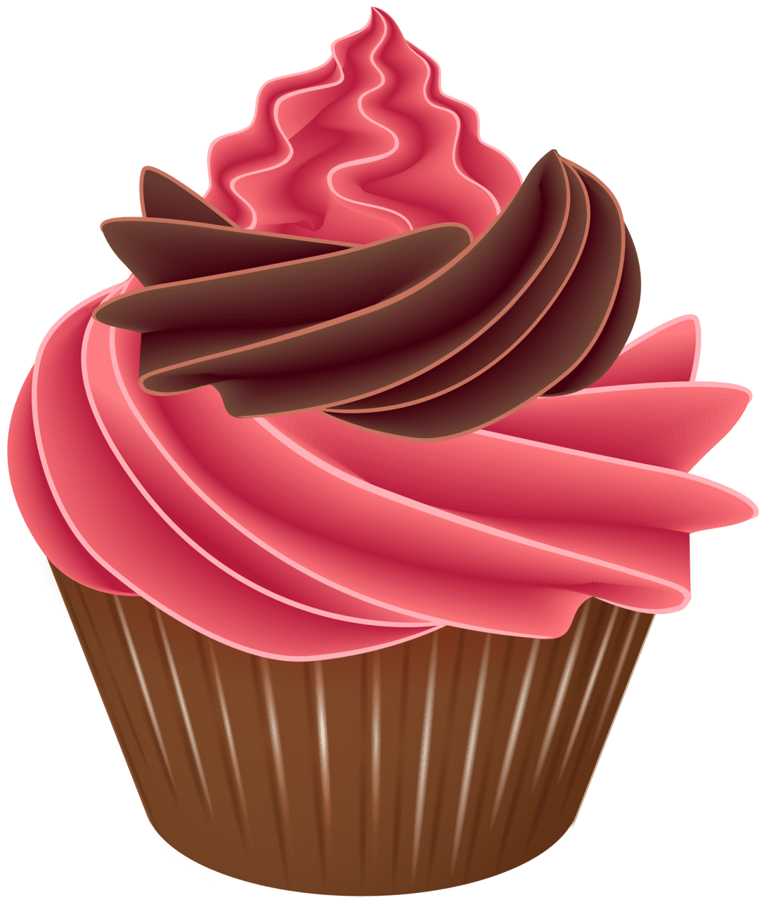 Dessert cupcake clipart image