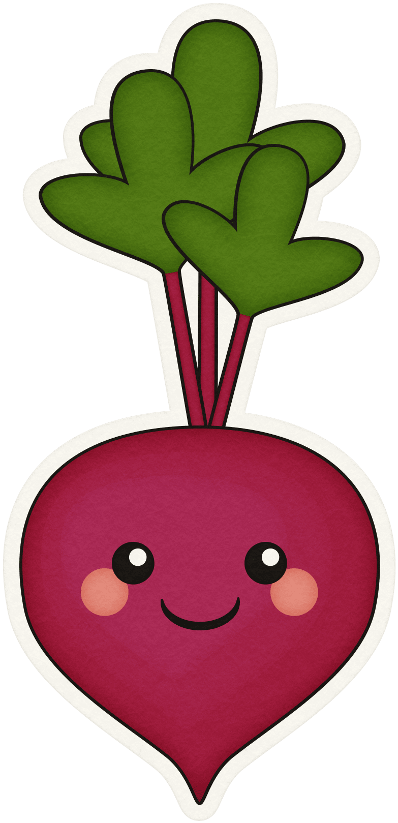 Veggie pin page clipart clip art 2