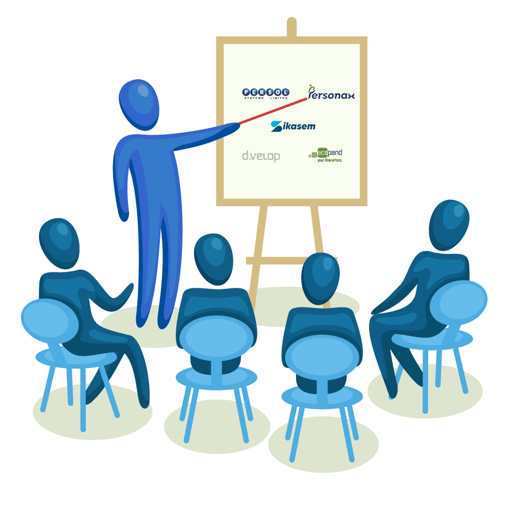 Training systems clipart image