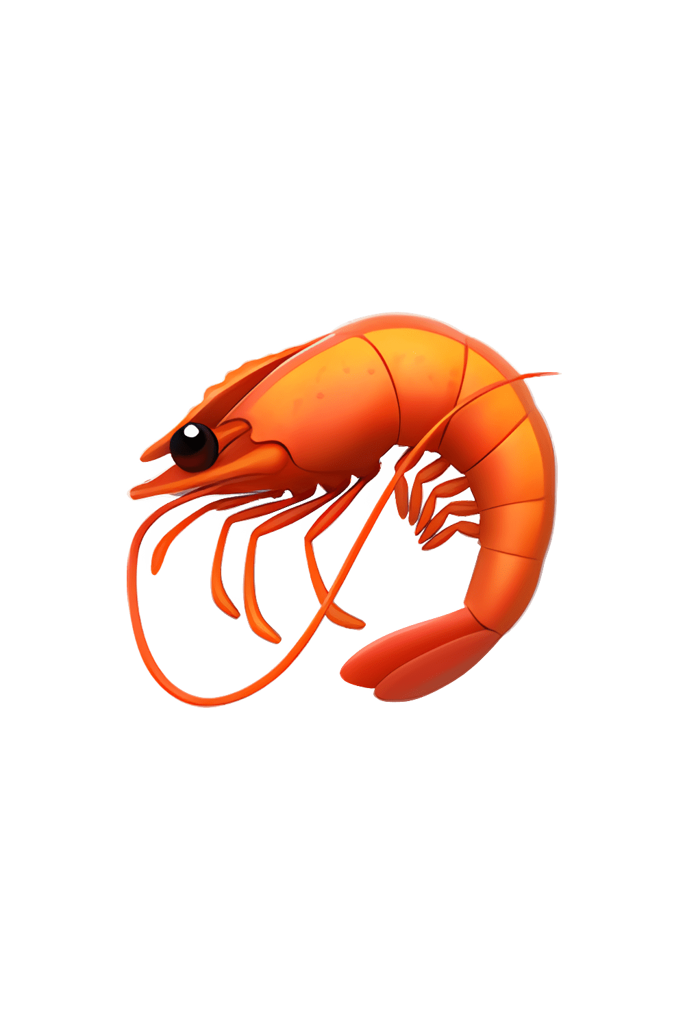 Shrimp emoji clipart clip art