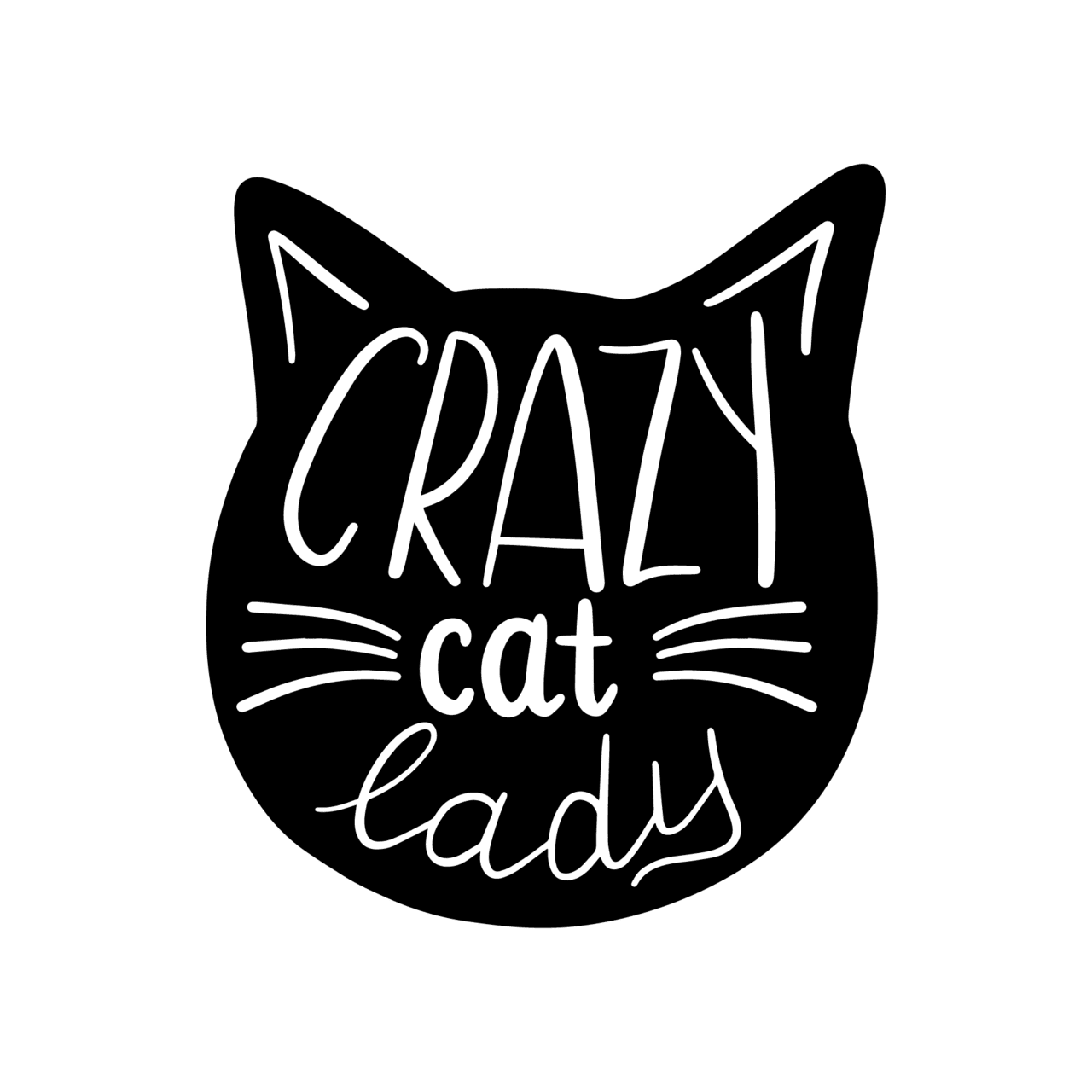 Cat black and white pin page clipart picture