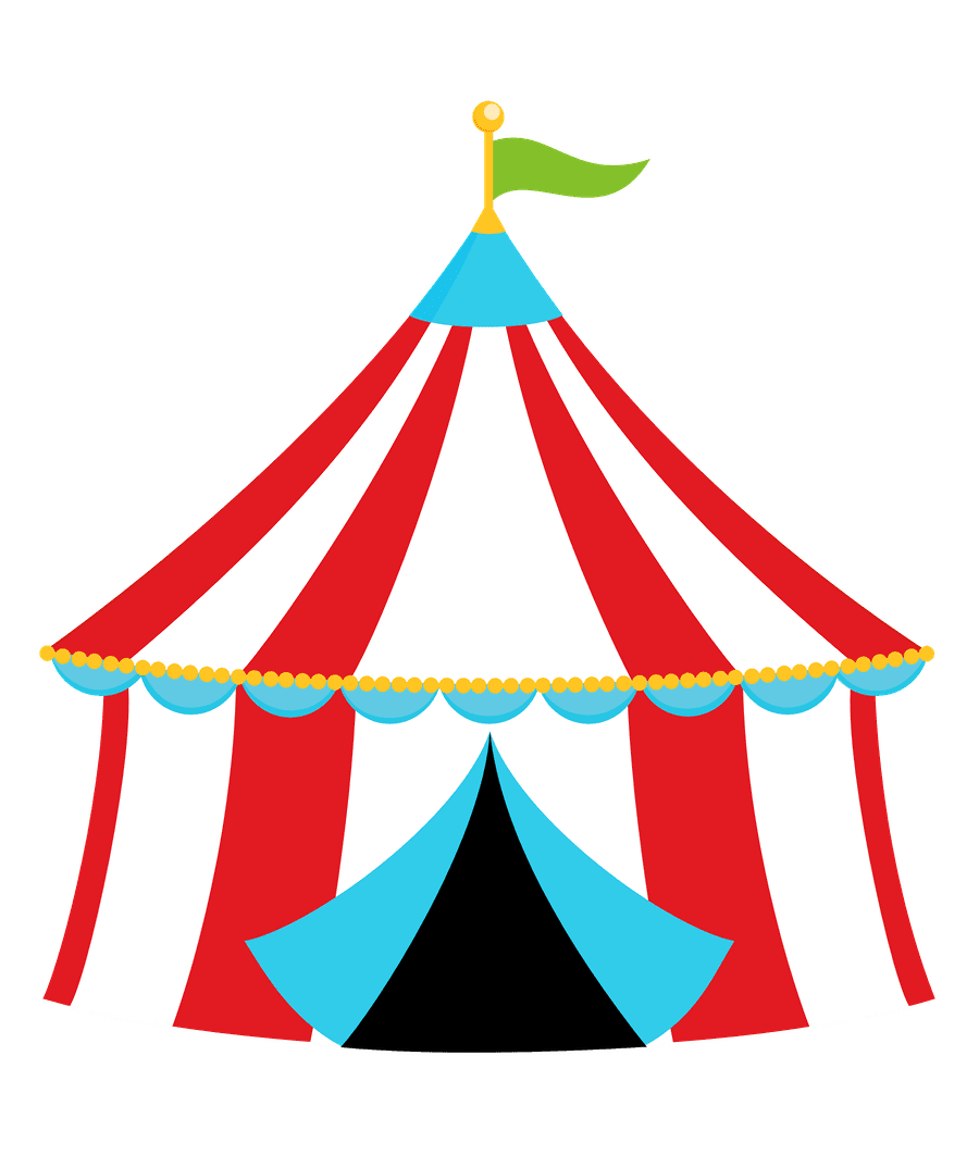 Circus page clipart picture