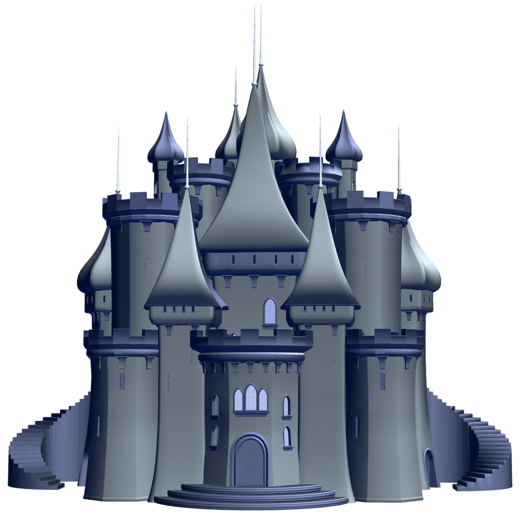 Disney castle clipart photo