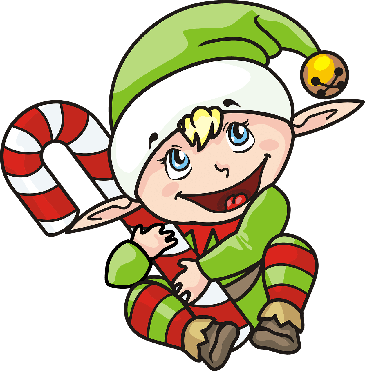 Elf the shelf auf einem regal images clipart