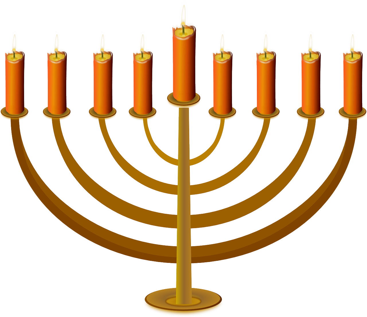 Hanukkah clipart jewish cutout image