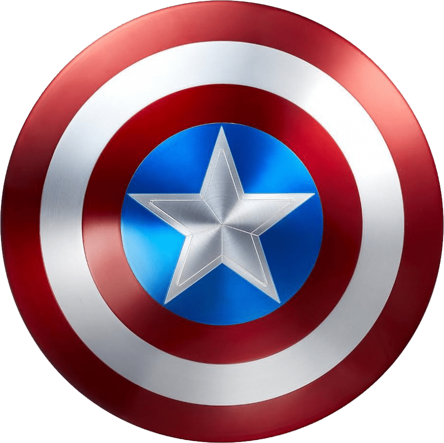 Captin america shield clipart logo