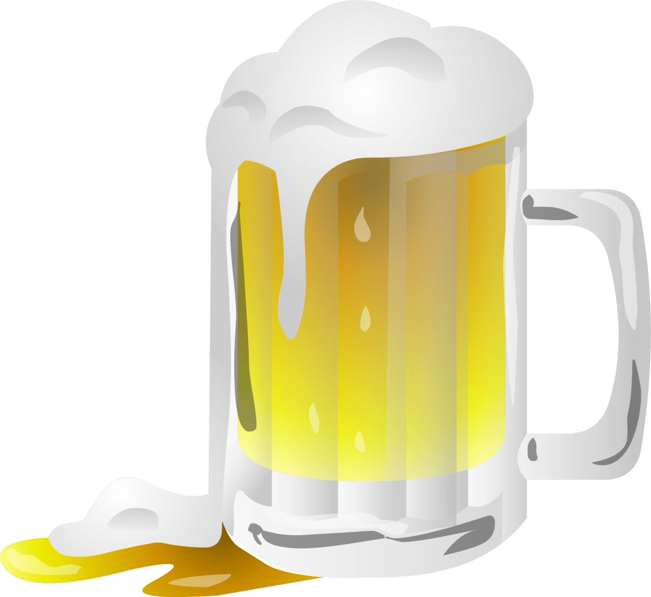 Beer vector art beverage clip alcohol graphics clipart