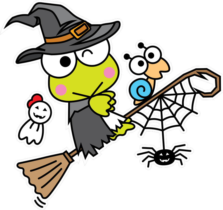 Broom luigi pfp halloween keroppi clipart free