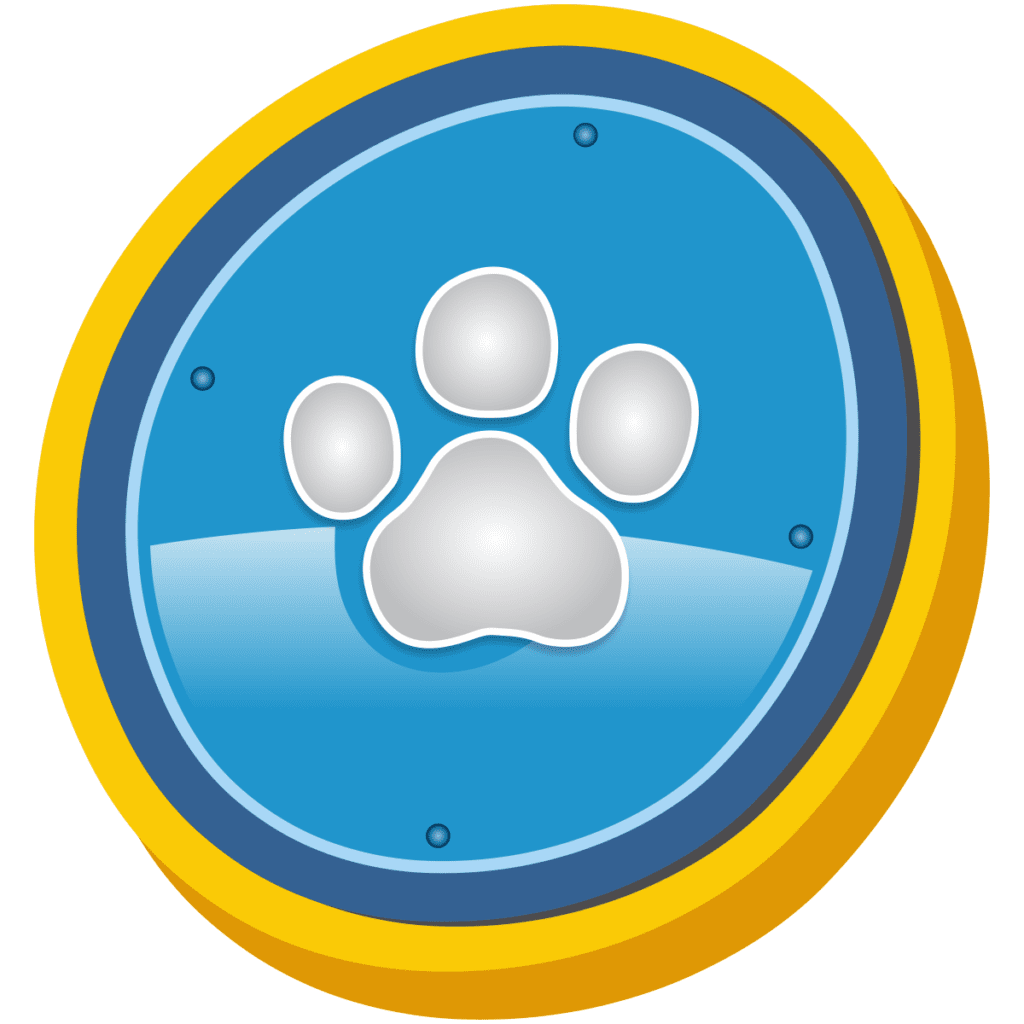 Dog paw letra patrulha canina patinha clipart transparent