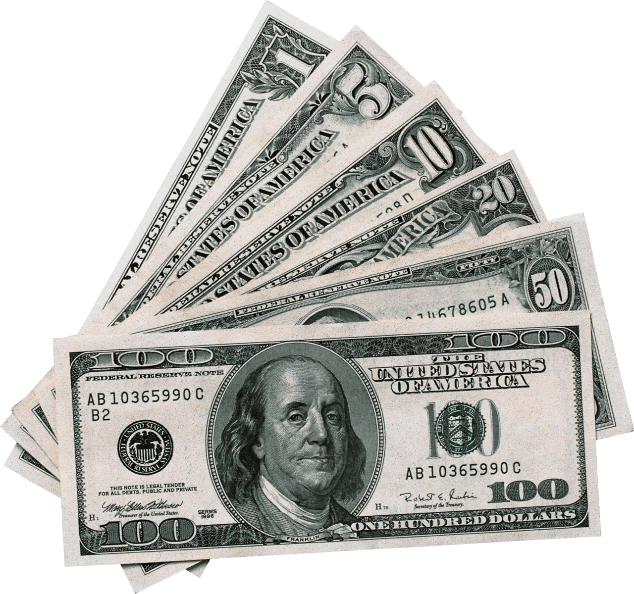 Dollar bill money funding image clipart