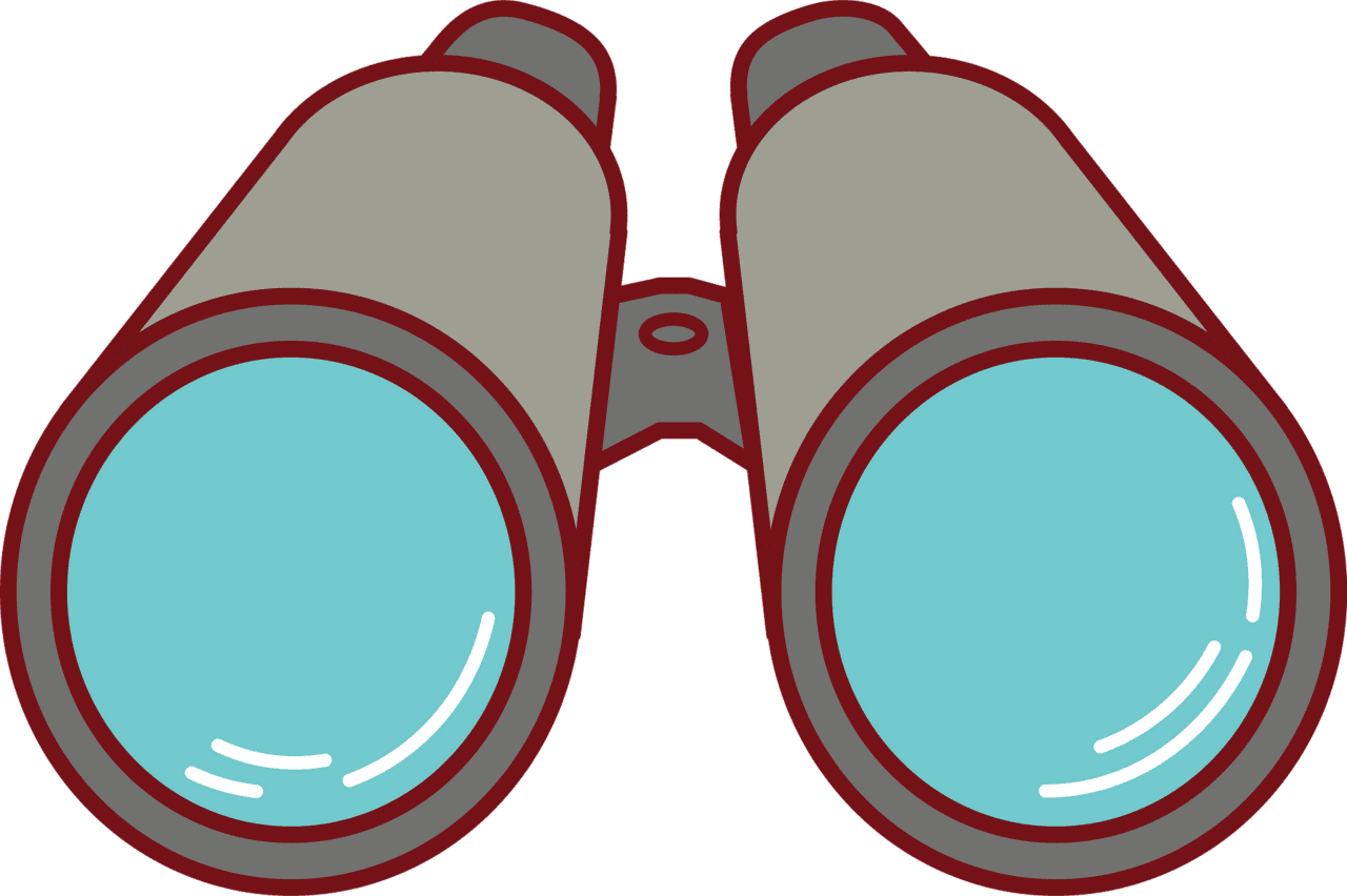 Binoculars vector clipart images 2