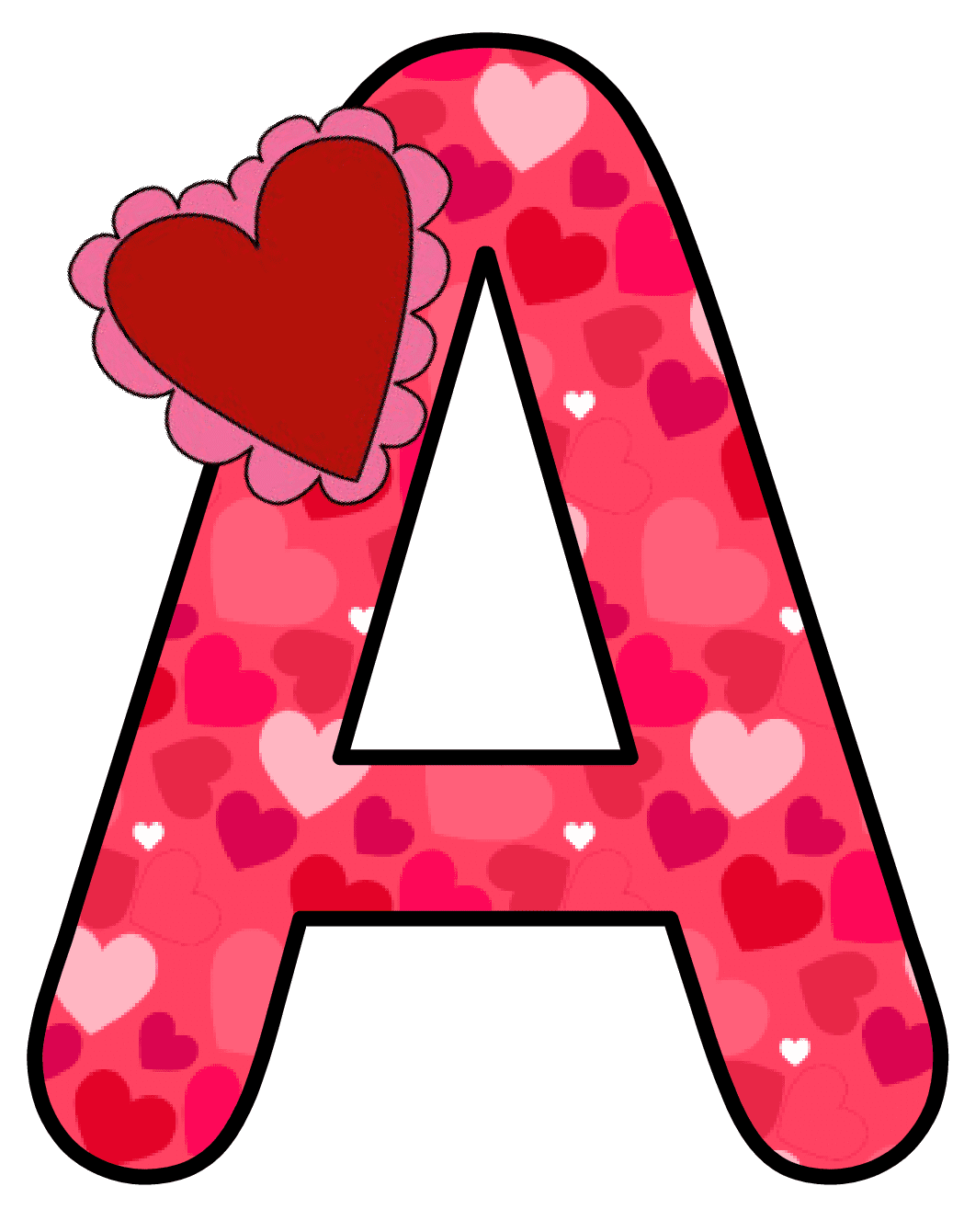 Abc pin page clipart transparent 3