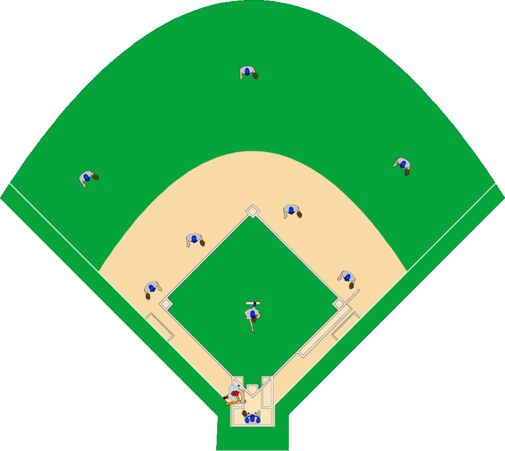 Baseball field softball clipart background