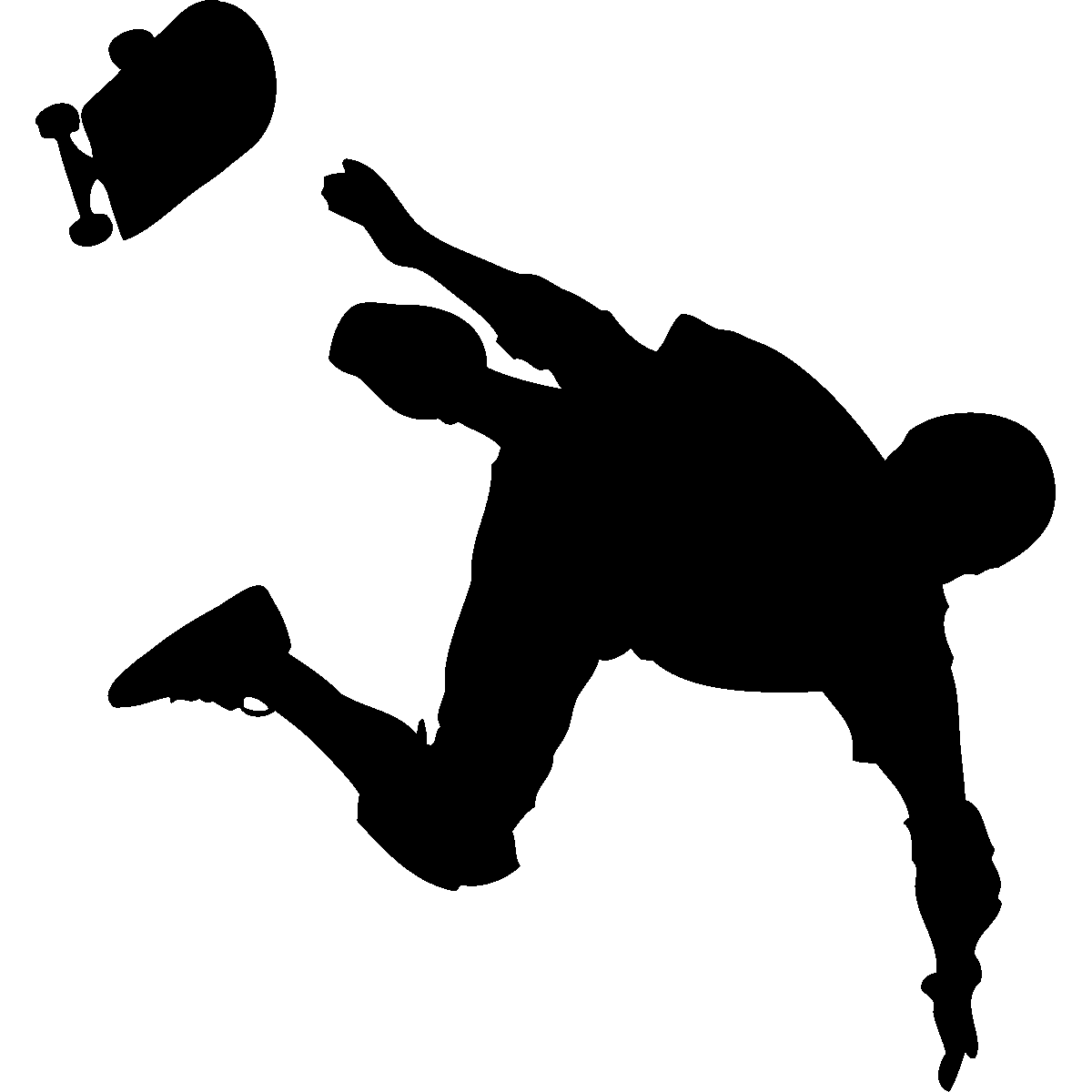 Skateboard ing clipart logo