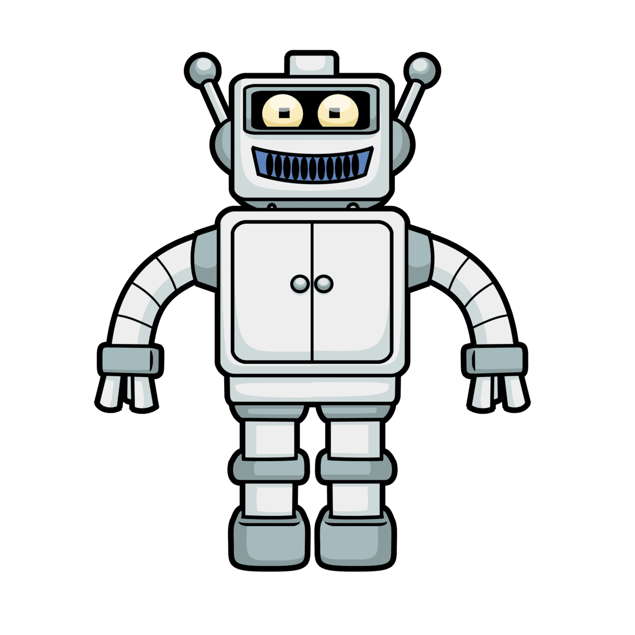 Technology robot clipart vector