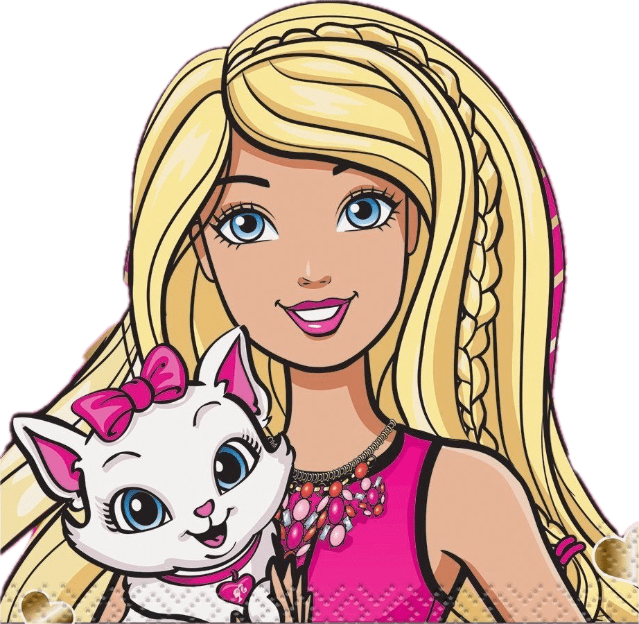 Barbie doll pin by angikary espi za in cat clipart photo