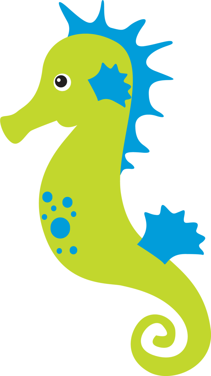 Seahorse clipart bichos fundo do mar full size image