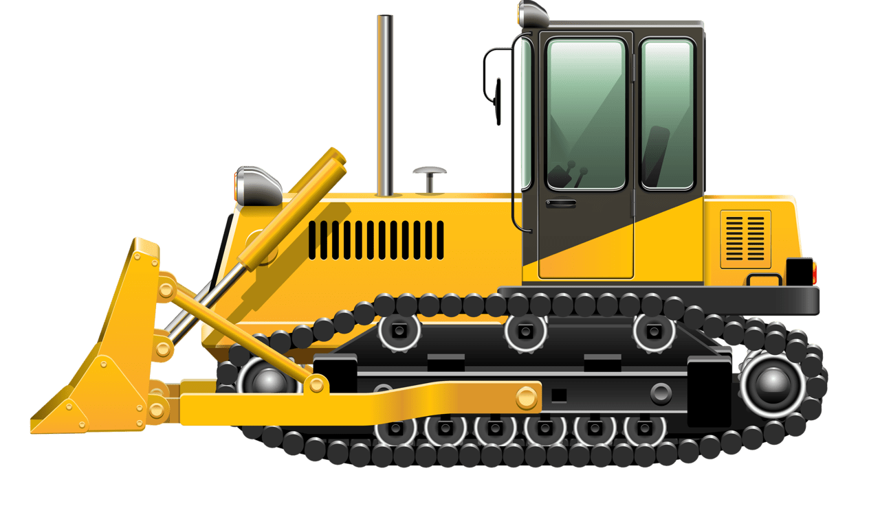 Excavator clipart image