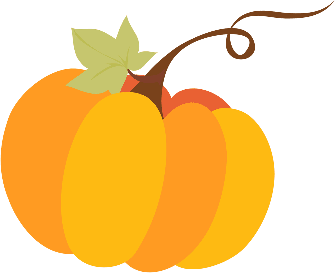 Cute pumpkin pin page clipart clip art