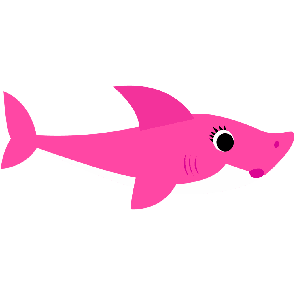 Baby shark mommy clipart background