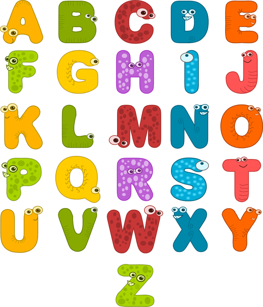 English alphabet capital and small letters to list englishbix clipart free