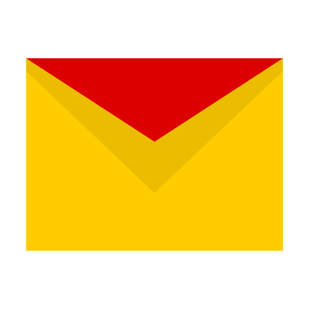 Envelope yandex mail logo in vector cdr for brandlogosnet clipart