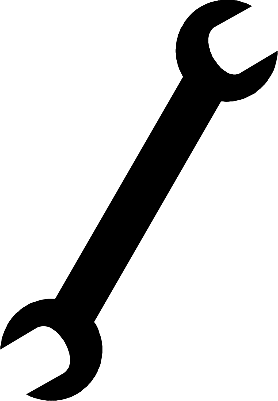 Wrench pin page clipart clip art