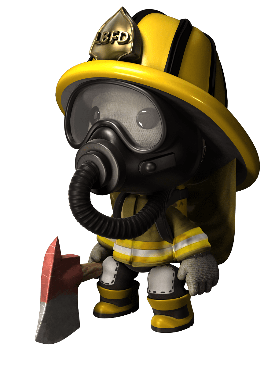 Fireman firefighter clipart transparent