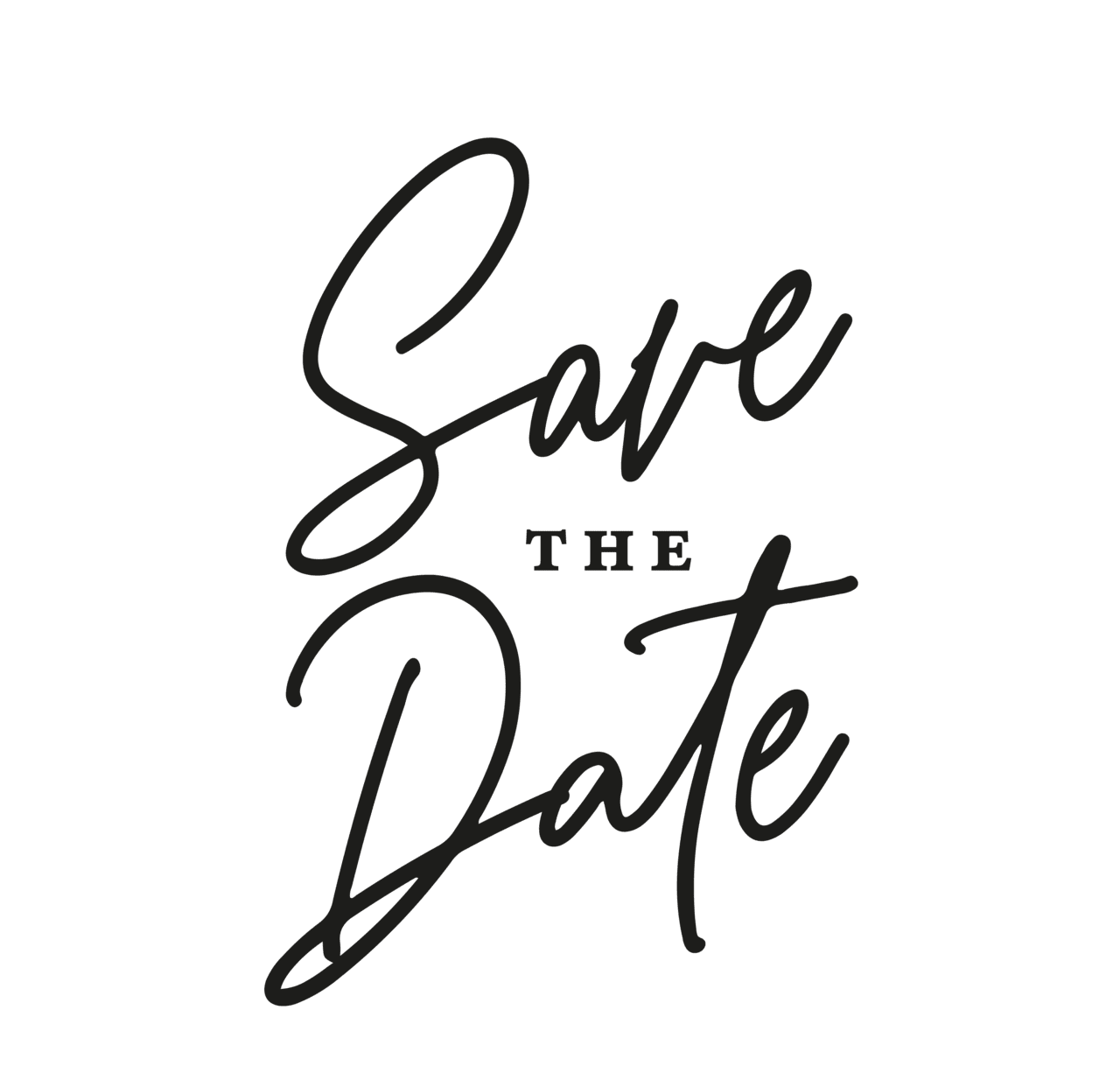 Save the date mariage calque et blanc avec photo gant collection rosie clipart