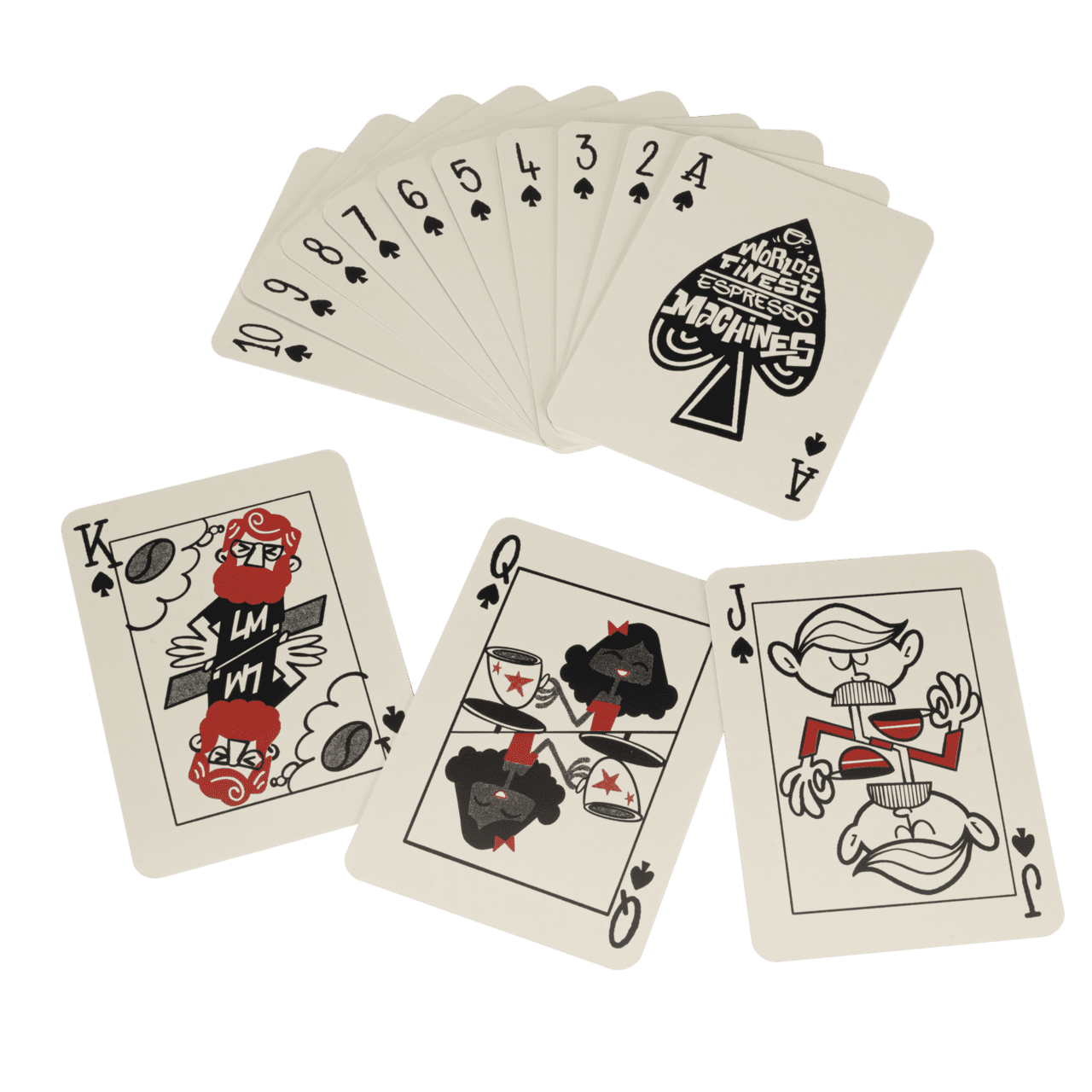 Deck of playing cards la marzocco clipart photo