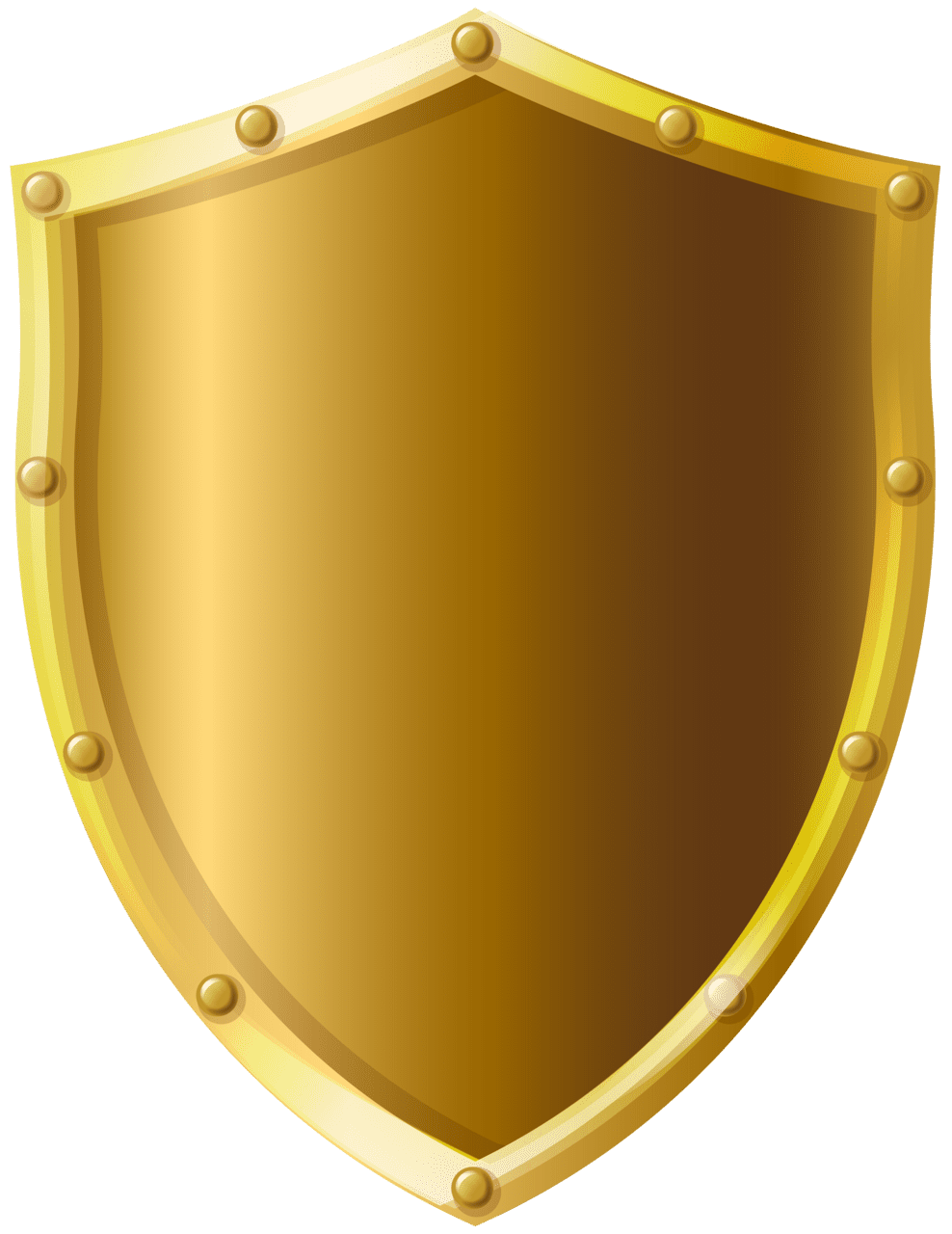 Shield badge template clipart image