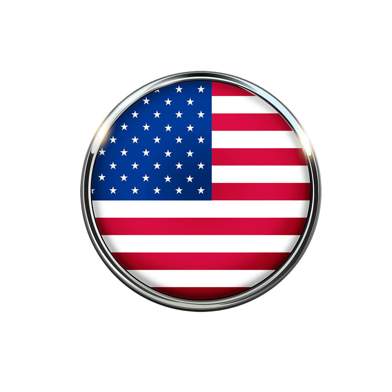 United states flag logo usa image hq clipart