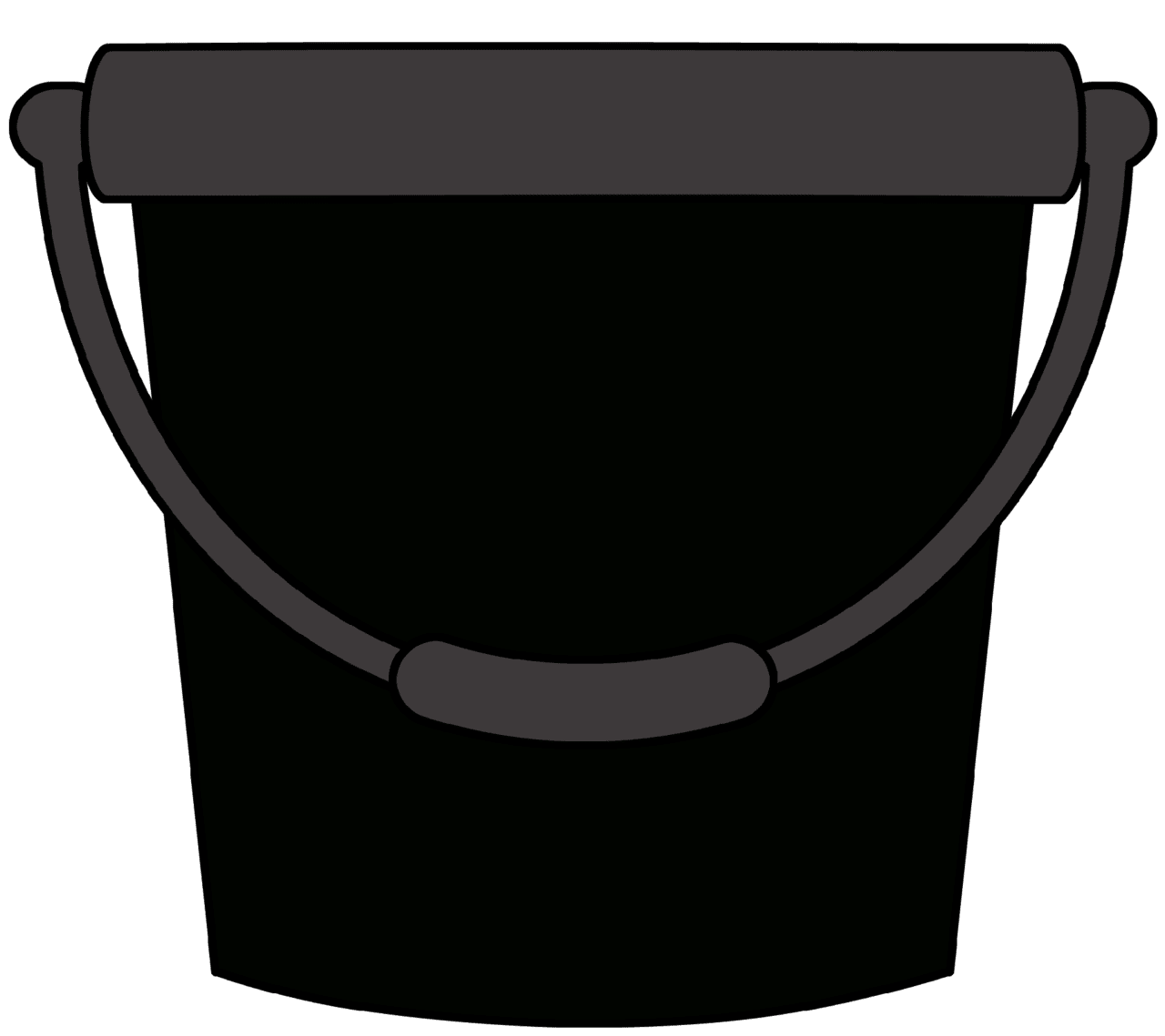 Bucket pin page clipart logo