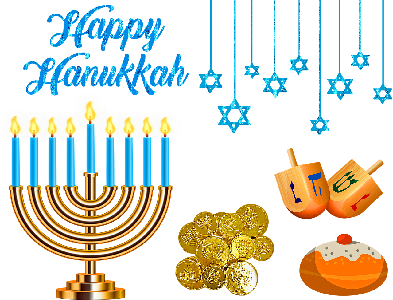 Hanukkah pixabay clipart free