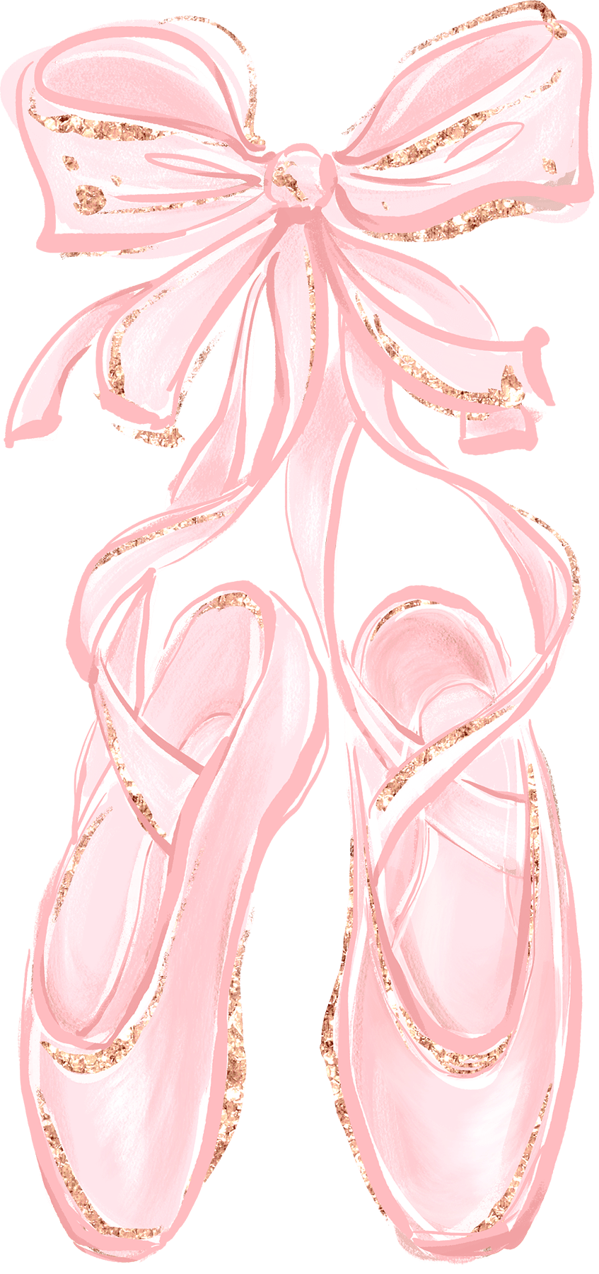 Ballerina page clipart logo