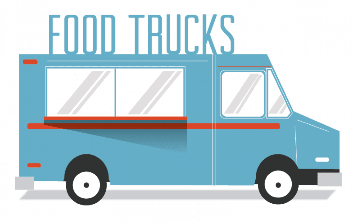 Food truck clipart large size image