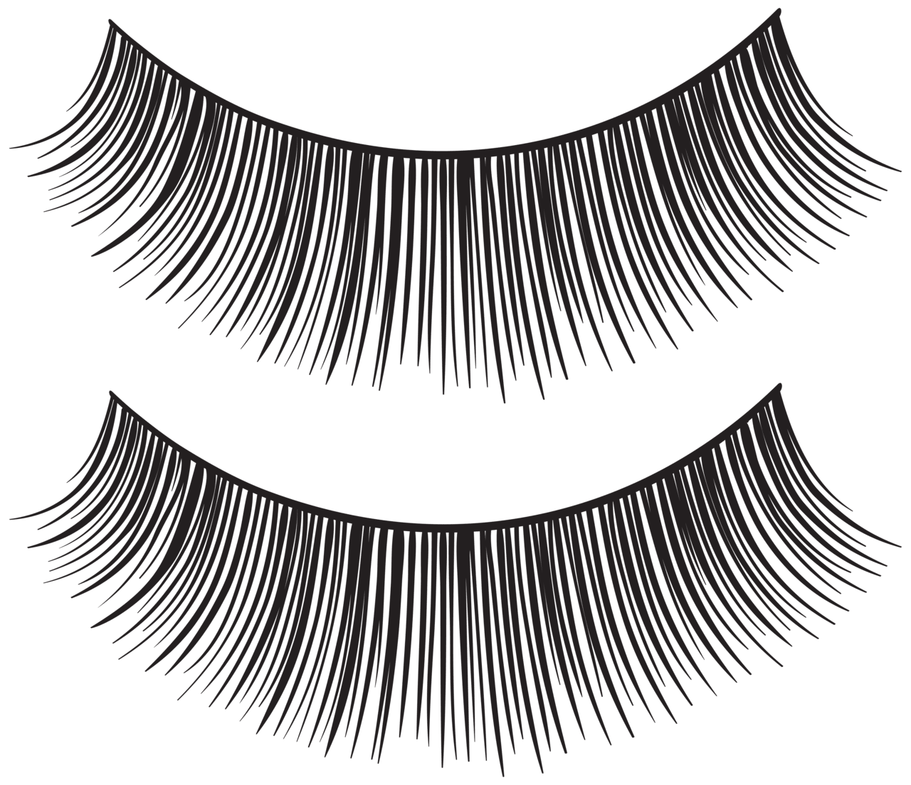 Eyelash strips clipart image