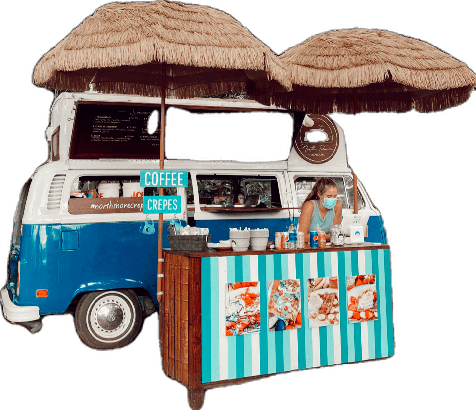 Food truck local spots to eat in hawaii clipart clip art