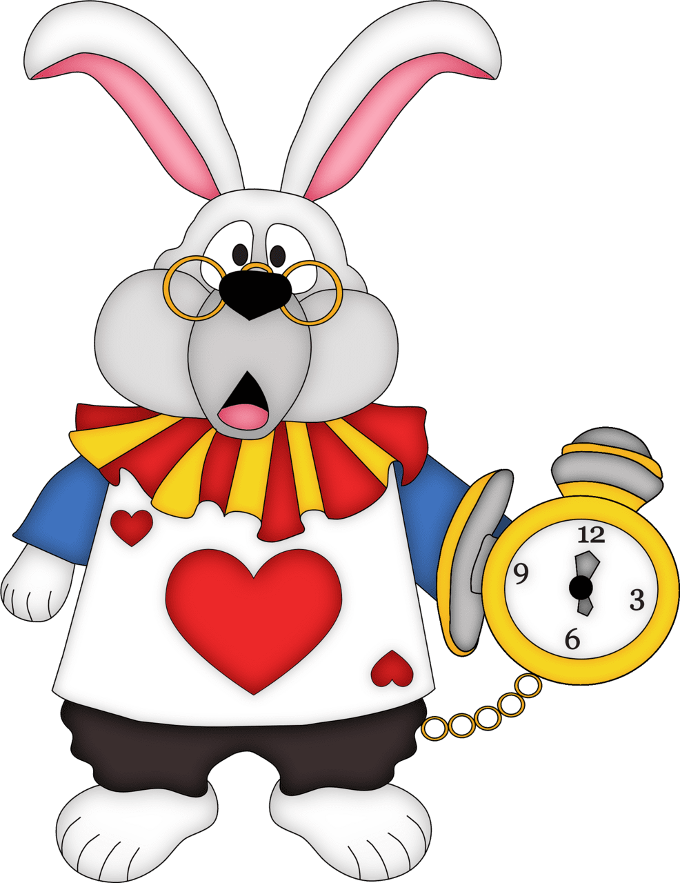 Alice in wonderland pin page clipart clip art 4