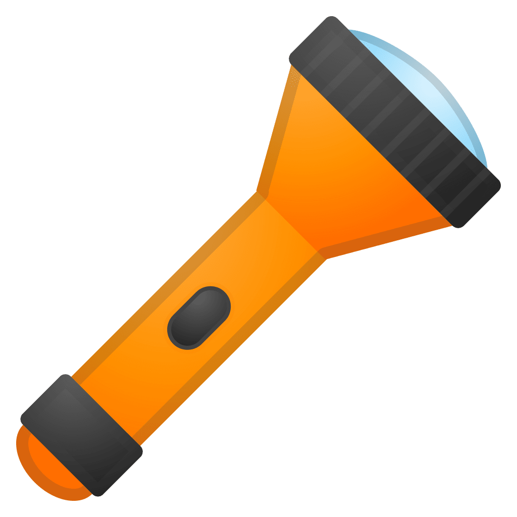 Flashlight image size clipart