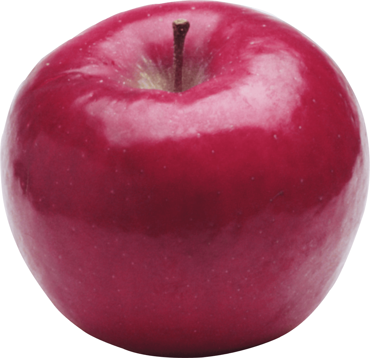 Apples red round apple clipart free